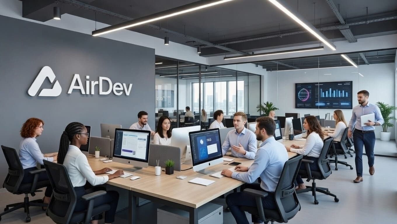 AirDev.us team at work